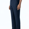 navy trousers pose 2 side profile