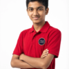 Premium Crimson Red School Uniform Polo T Shirt Manufacturer India