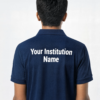 Premium Deep Midnight Blue School Uniform Polo T Shirt Manufacturer India