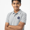 Premium Silver Grey School Uniform Polo T Shirt Manufacturer India