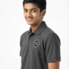 Premium Slate Grey School Uniform Polo T Shirt Manufacturer India