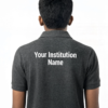 Premium Slate Grey School Uniform Polo T Shirt Manufacturer India
