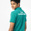 Premium Teal Green School Uniform Polo T Shirt Manufacturer India