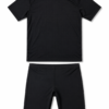 Men's Competitive Swimwear - Rear View Showing Athletic Cut and Construction