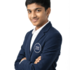 Navy Blue School Uniform Blazer for Students - Side Angle Pose