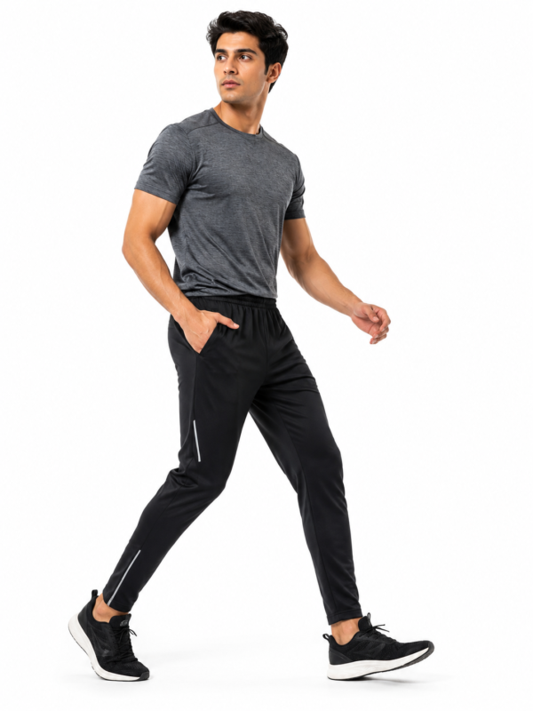 Premium Running Trouser for Men - Dynamic Running and Training Movement Pose