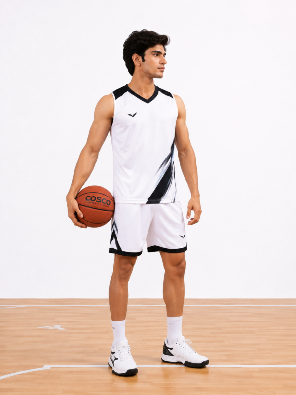 Premium Basketball Kit for Students - Athletic Action Stance