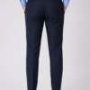 Premium Corporate Formal Trousers - Straight Rear Back View