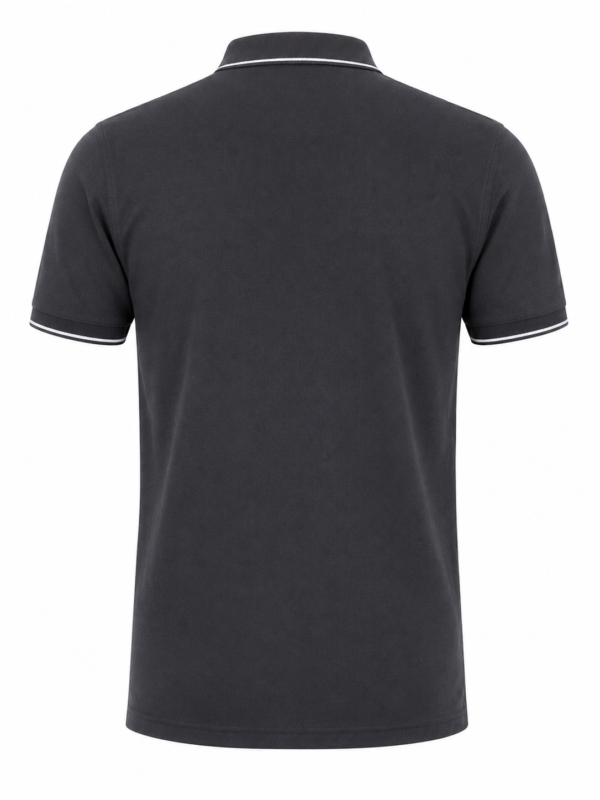 Premium Corporate Polo T-Shirt - Clean Rear Back View