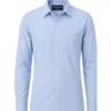 Premium Corporate Shirt - Clean Flat Lay Front View on Pure White Background