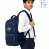 Premium School Bag for Students - Close Up Fabric and Zipper Detail