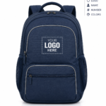 Premium School Bag for Students - Customizable School Backpack Front View