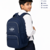 Premium School Bag for Students - Student Walking to School with Backpack