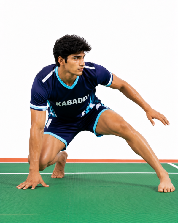 Premium Kabaddi Kit for Students - Game Ready Action Stance