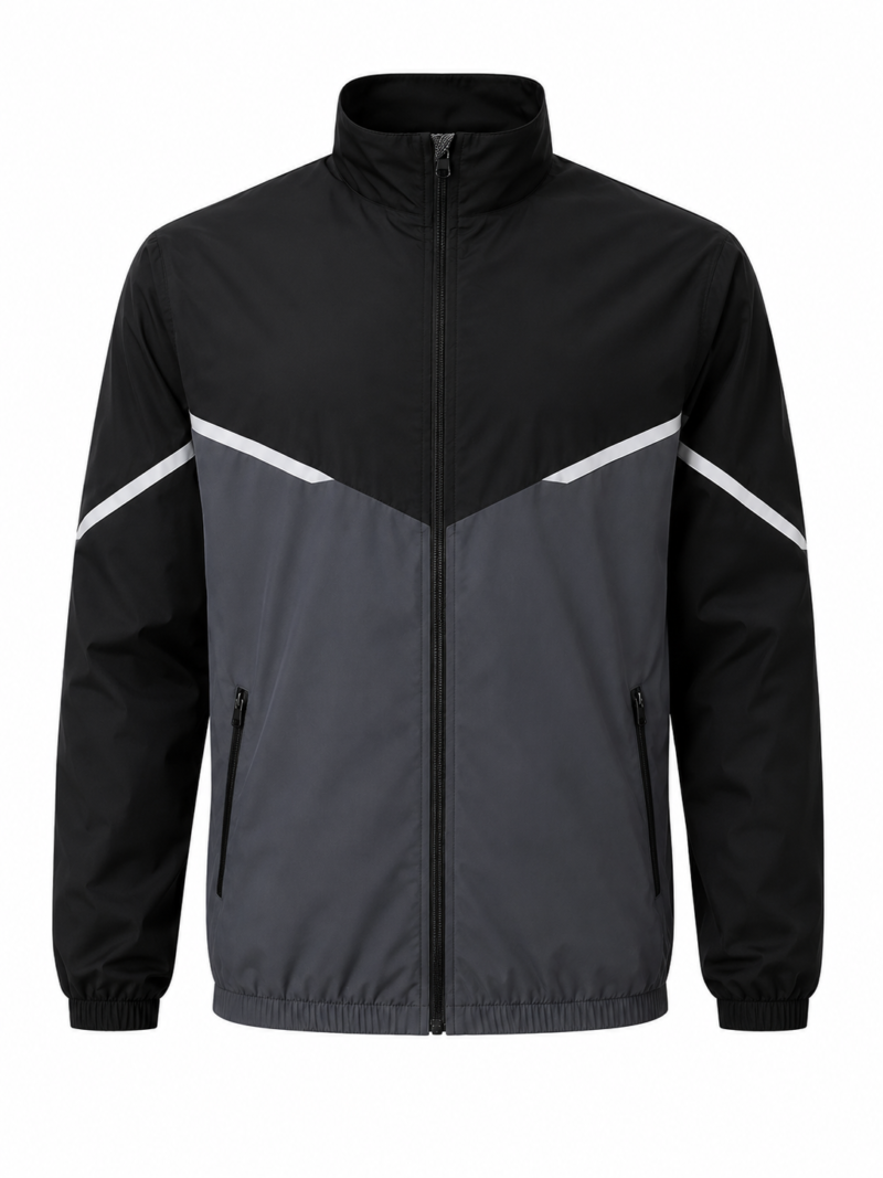 Premium Running Jacket for Men - Lightweight Sports and Track Jacket Front View