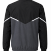Premium Running Jacket for Men - Rear View Showing Color-Blocked Silhouette and Stitching