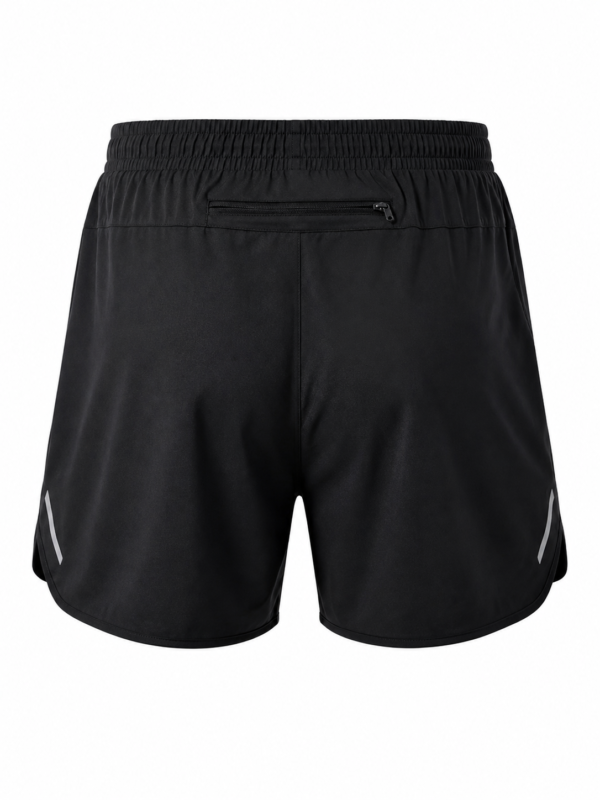 Premium Running Shorts for Men - Rear View Showing Waistband and Construction
