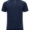 Premium Running T-Shirt for Men and Students - Rear View Showing Breathable Construction