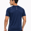 Premium Running T-Shirt for Men and Students - Side Angle and Detailing