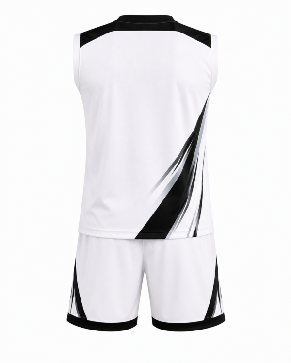 Premium Basketball Kit for Students T-Shirt and Shorts Set Action View