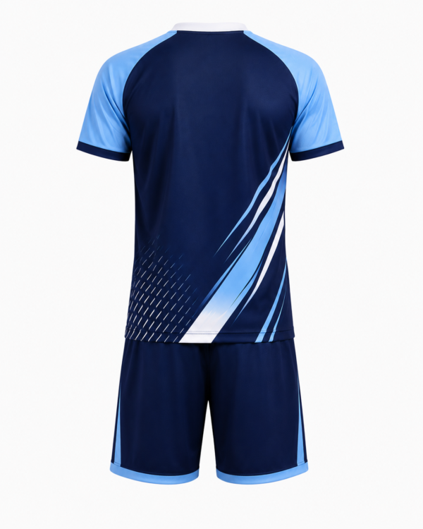 Premium Volleyball Kit for Students T-Shirt and Shorts Set Action View