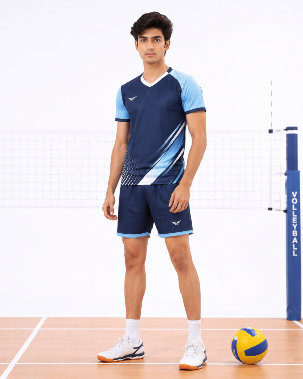 Premium Volleyball Kit for Students - T-Shirt and Shorts Set