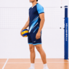 Premium Volleyball Kit for Students - Rear View Jersey and Shorts