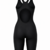 Women's Competitive Swimwear - Rear View Showing Racerback and Athletic Cut