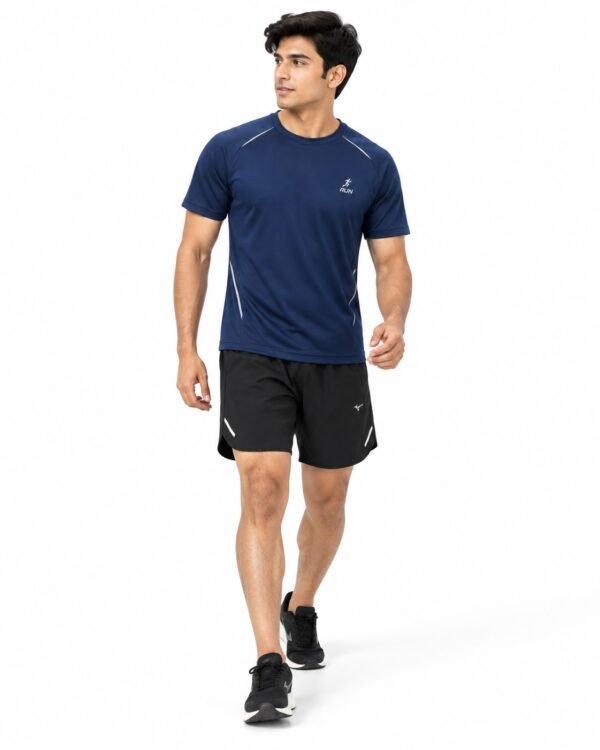 Athletic running sportswear T-shirt and shorts