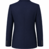 Premium Navy Blue School Uniform Blazer for Students Side Pose