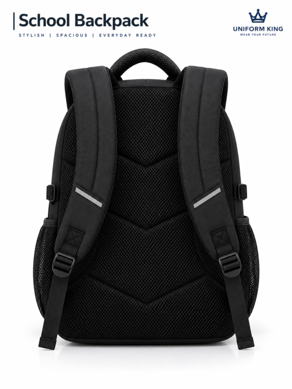 Premium School Backpack - Ergonomic Cushioned Back Panel and Thick Padded Straps