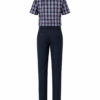 Premium School Uniform Shirt and Pant Combo Complete School Uniform Set for Students Side Pose