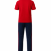 Premium School Uniform T-Shirt and Lower Combo School Sports Uniform Set for Students Side Pose