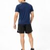 Men's running T-shirt and shorts athletic outfit